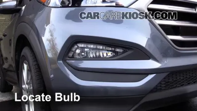 2016 Hyundai Tucson SE 2.0L 4 Cyl. Éclairage Feu antibrouillard (remplacer l'ampoule)